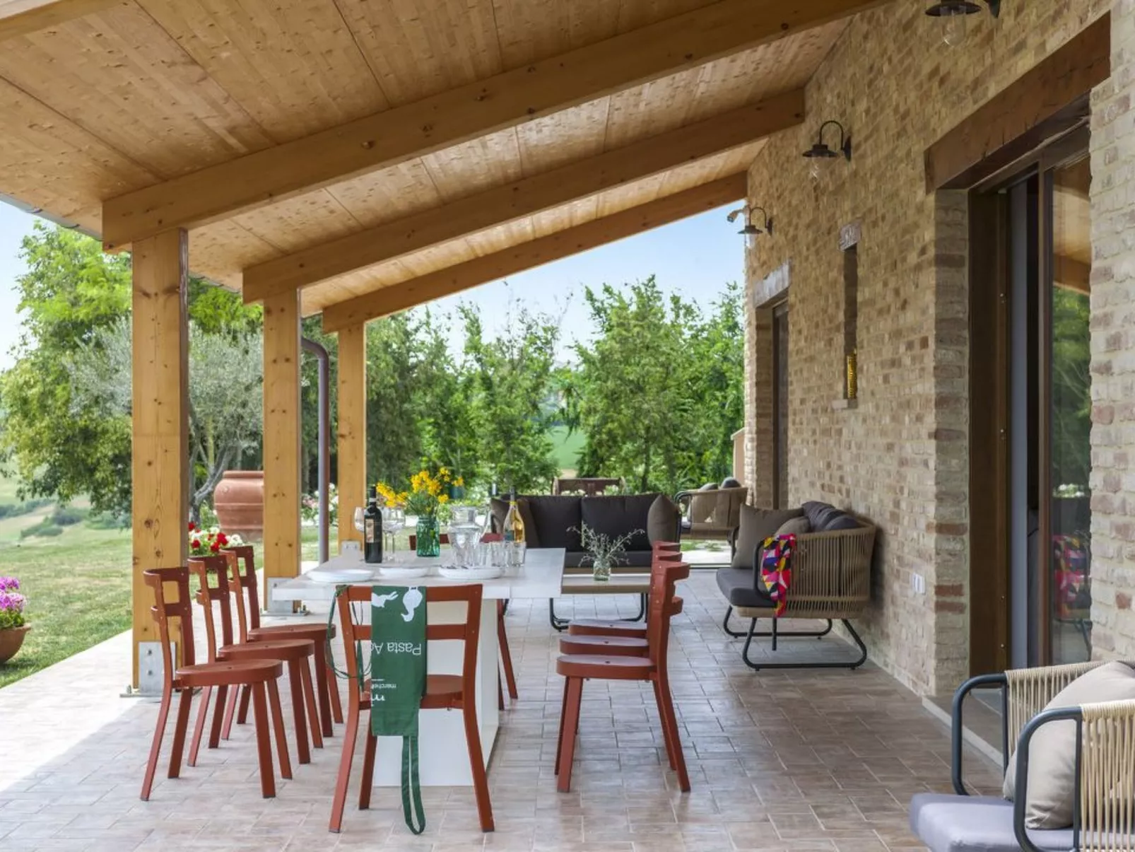 Villa i Gelsi Marche Urlaub, privater Pool