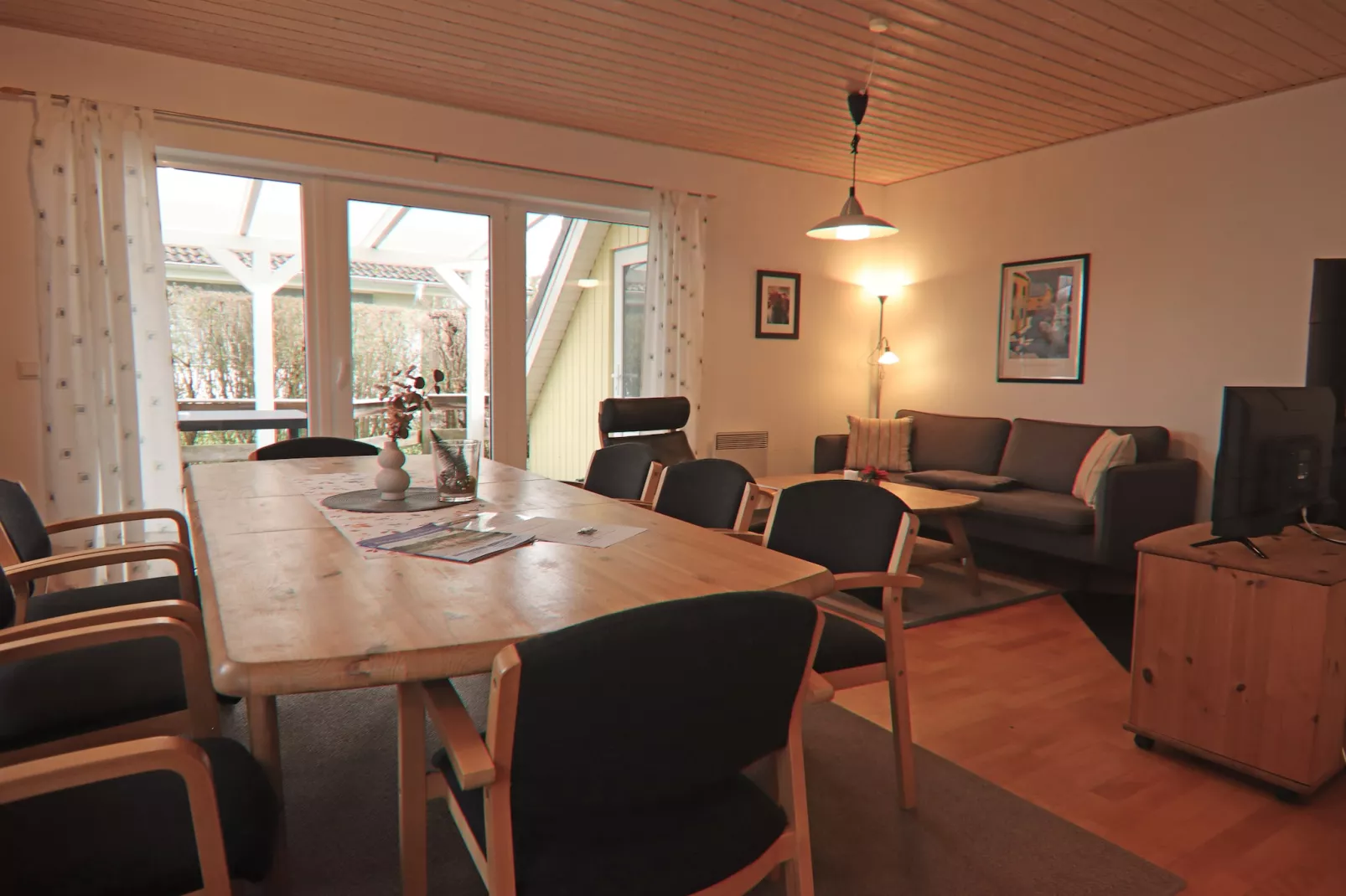Teichrose 108 qm 9 Personen - Haus Nr 22A-Woonkamer