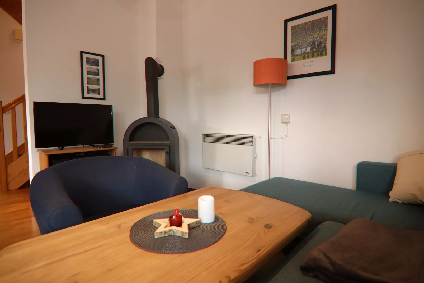 Teichrose 108 qm 9 Personen - Haus Nr 22B-Woonkamer