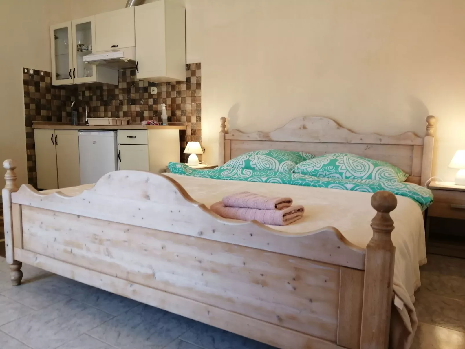 Studio-Apartment mit Meerblick in der Nähe des Strandes