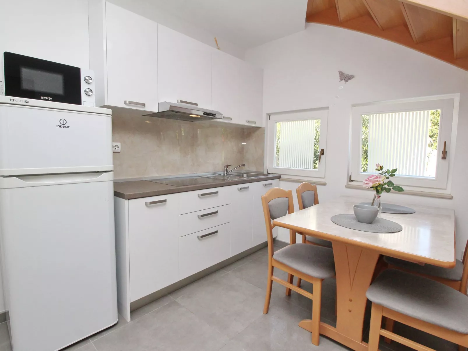 Für 4 Personen ca. 53 m&sup2; in Baška, Adriaküste Kroatien (Kroatische Inseln)