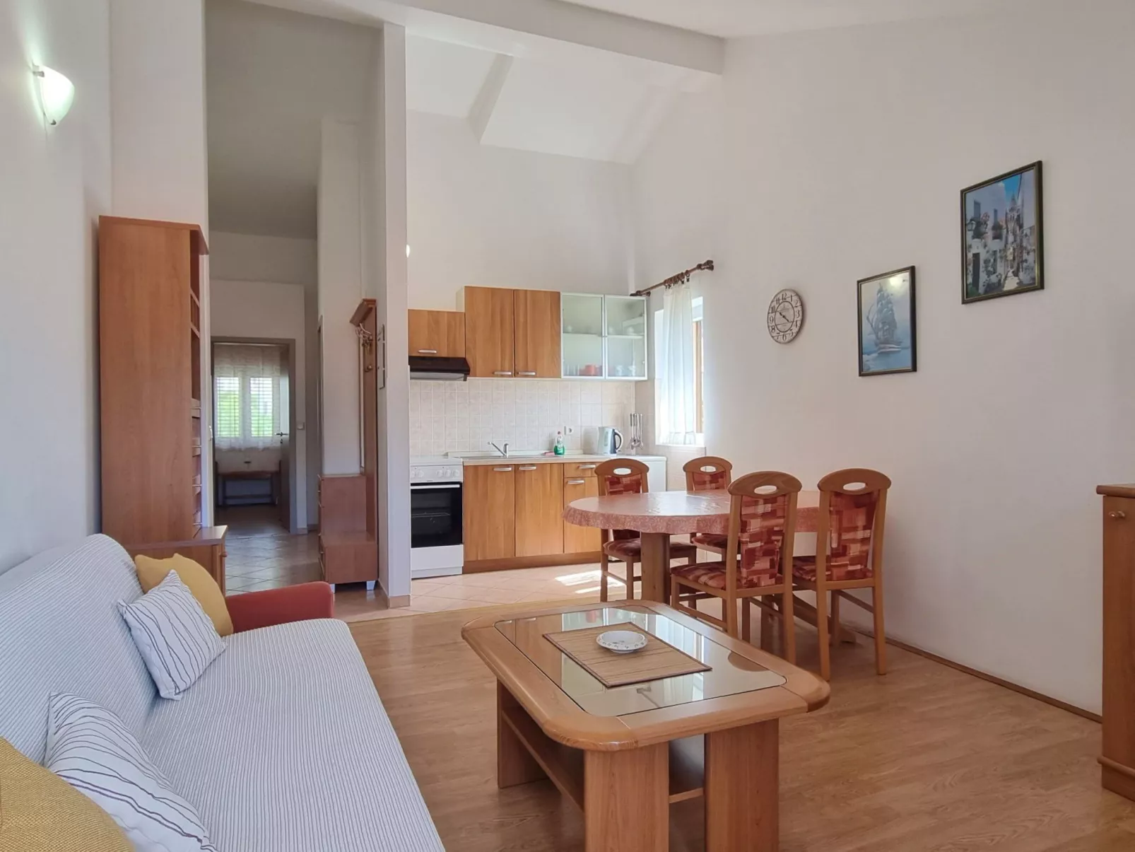 Wohnung in Baška mit Eigenem Balkon