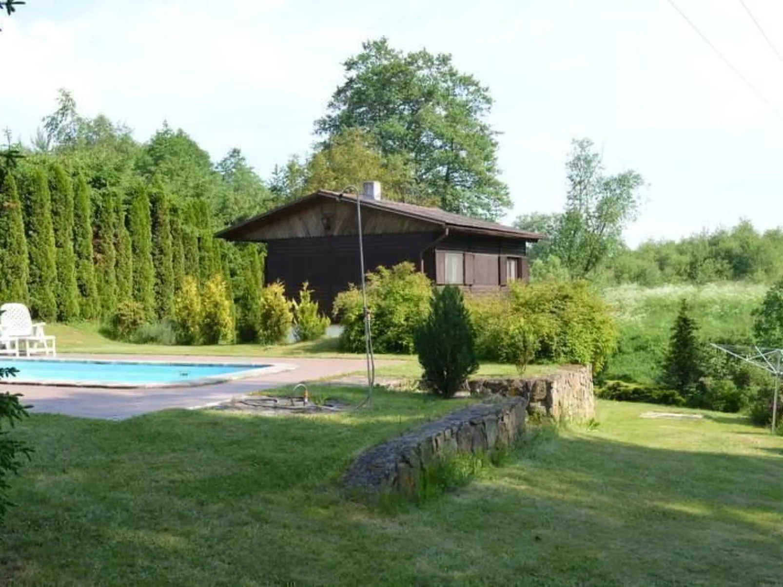 Haus Cervená nad Vltavou mit Terrasse-Buiten
