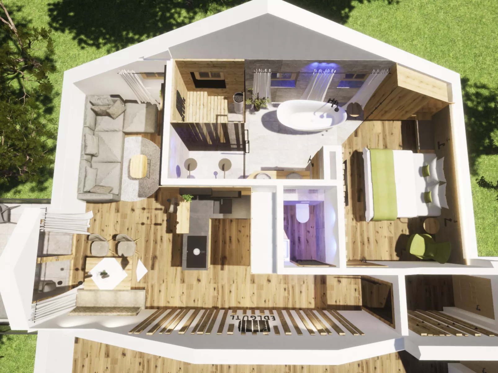 Luxus-Wellness Appartment im Edlgütl-Binnen