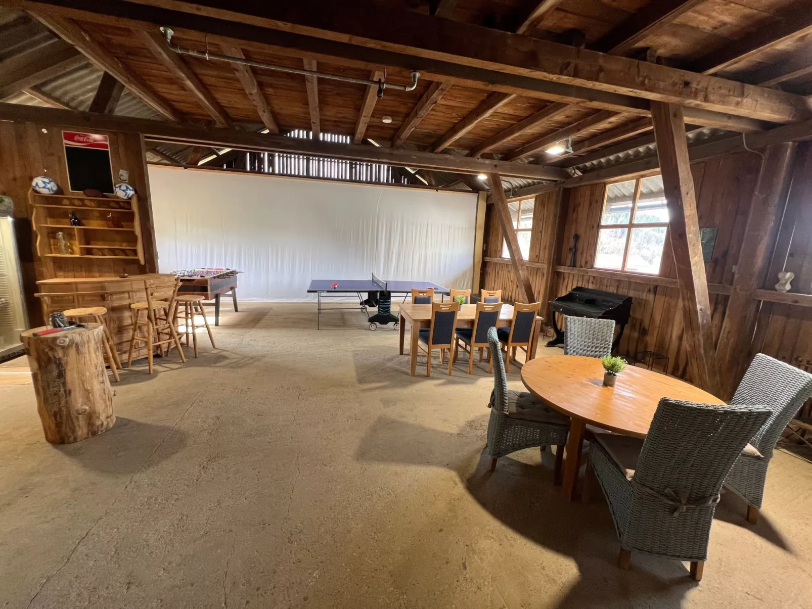 Komplett mit Freizeitstadel-Binnen