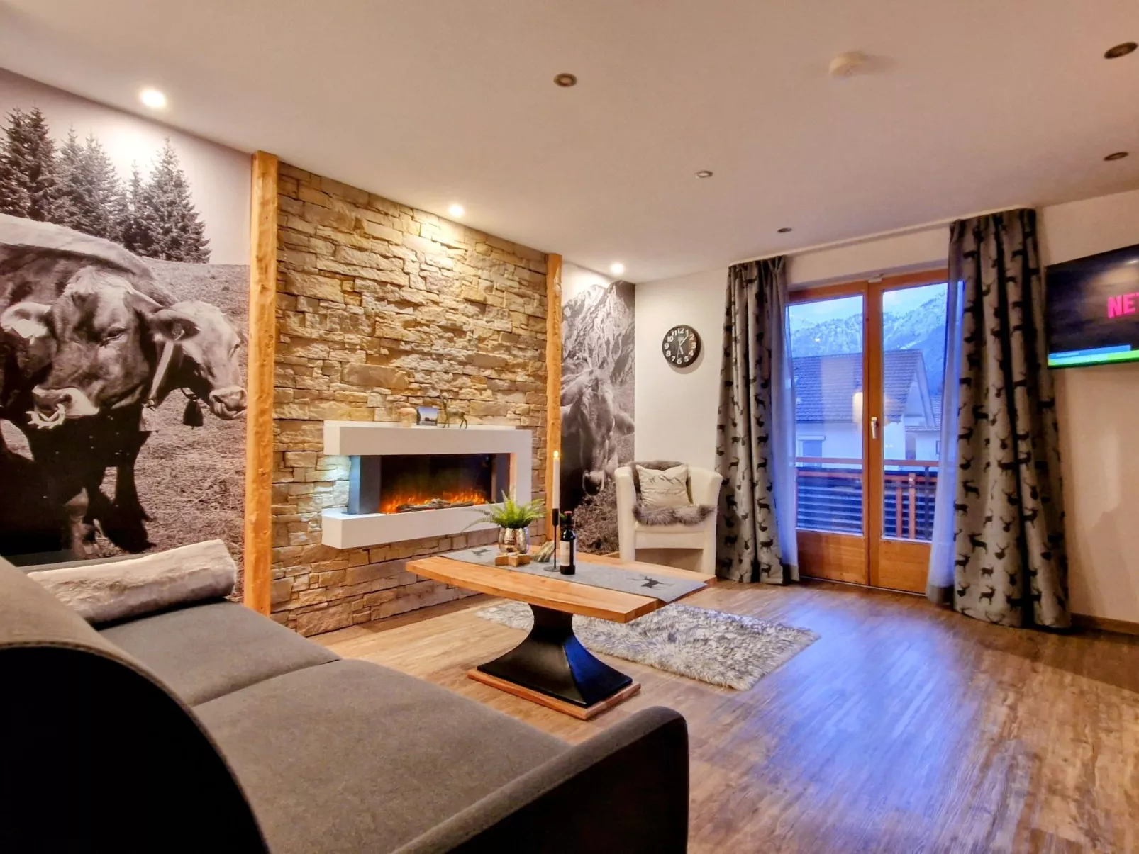 Ruhige-Ferienwohnung mit Süd Balkon in Zentrum