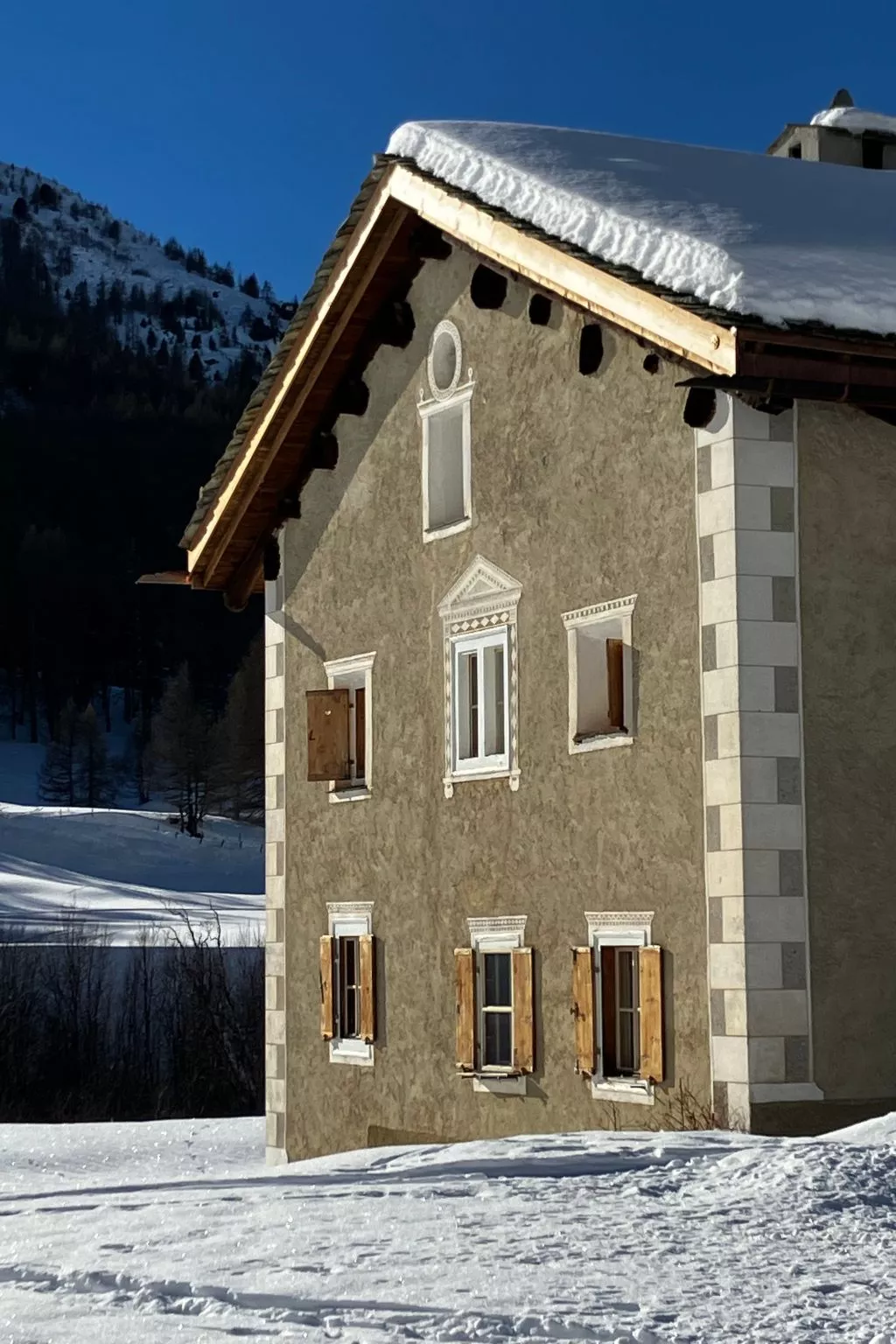 Historisches Haus im Fextal - Sils