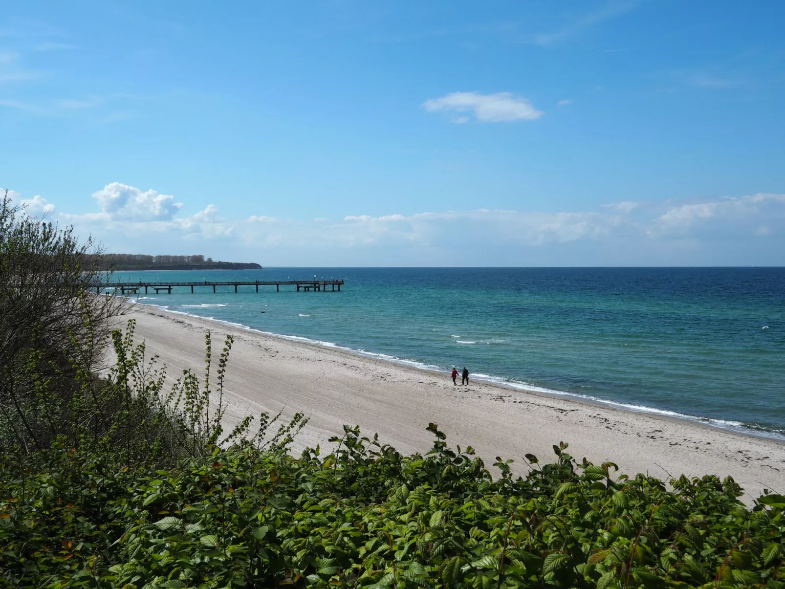 Traumhafte Reetdach-Doppelhaushälfte mit Garten