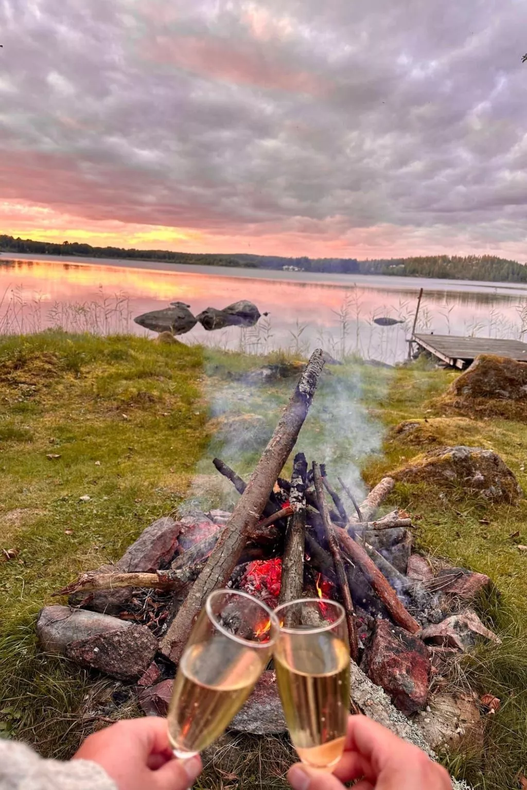 In Målilla Boote Sauna  See-Buiten