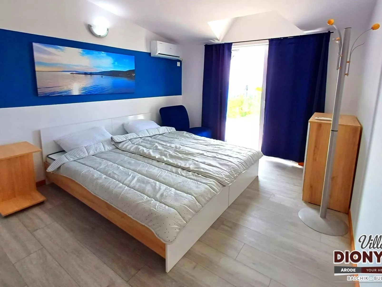 Familienvilla "Dionysus" mit Pool und Meerblick-Binnen