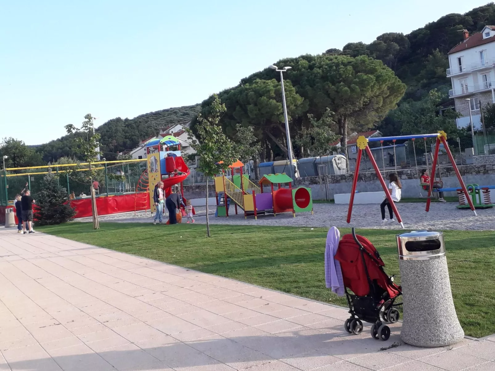 Wohnung „Zitronenbaum Postira“-Buiten