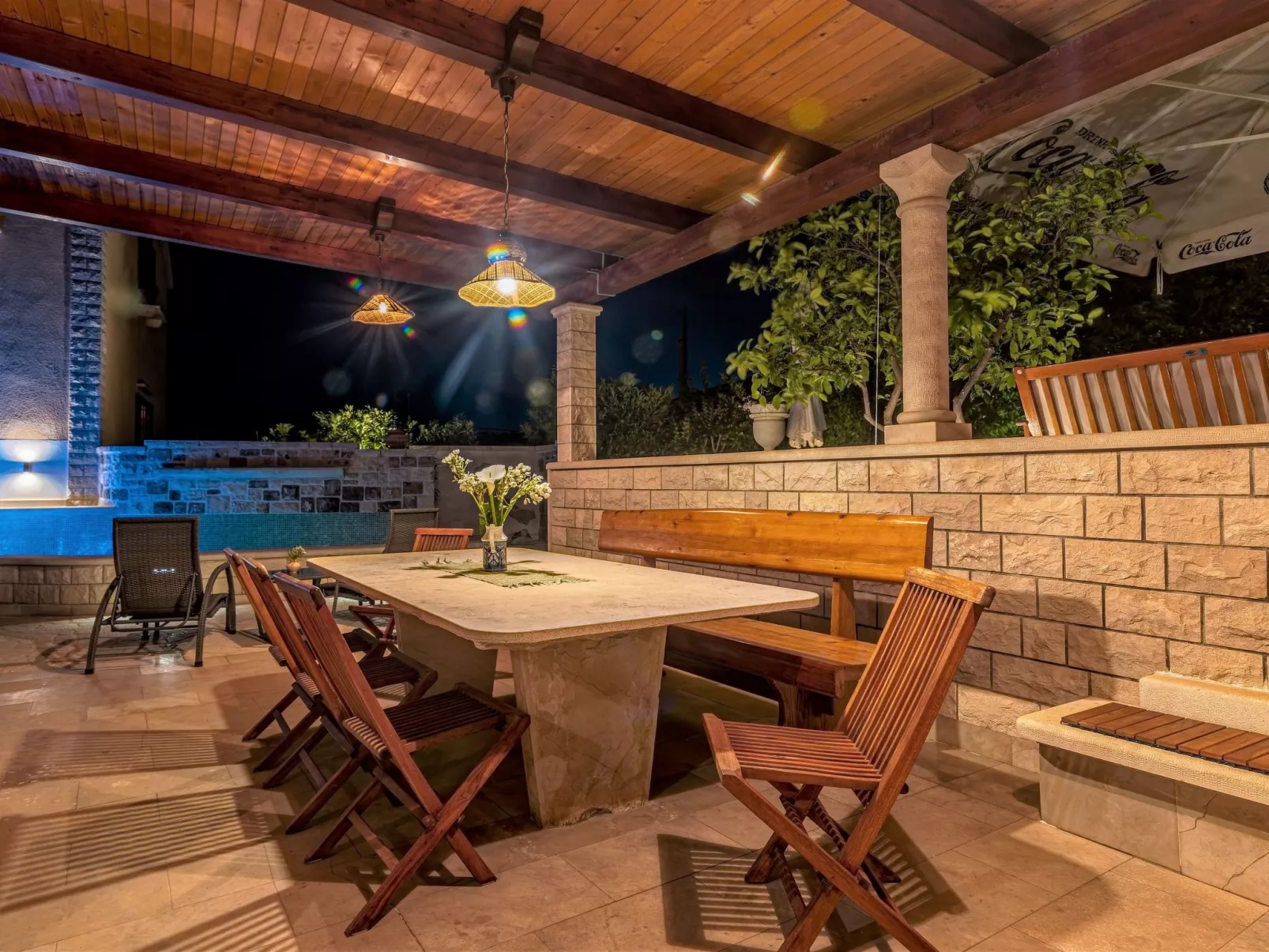 Ferienvilla "Laurus" mit Blick auf das Wasser-Buiten