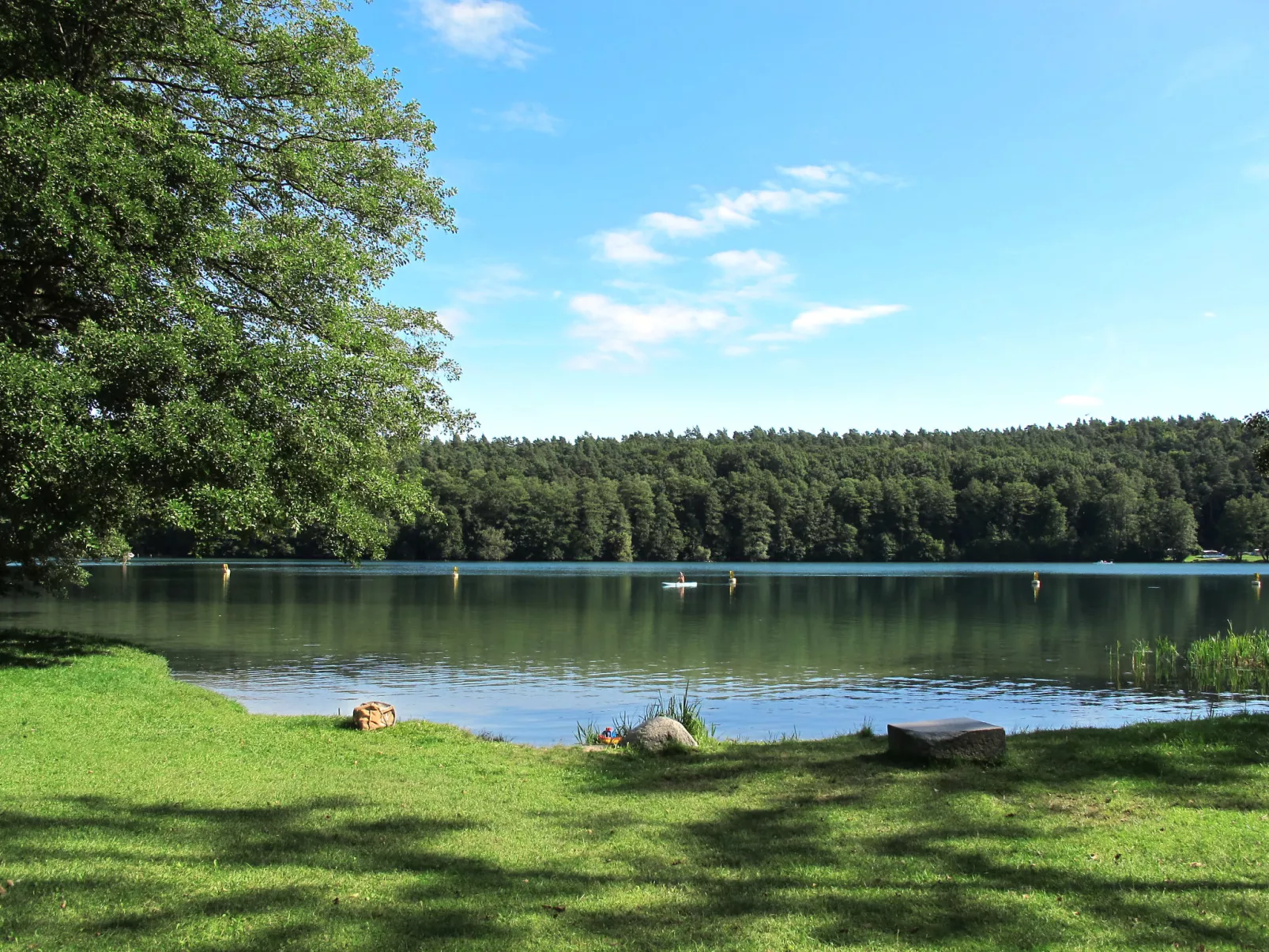 Nette Wohnung in Joachimsthal mit Kleiner Terrasse-Omgeving