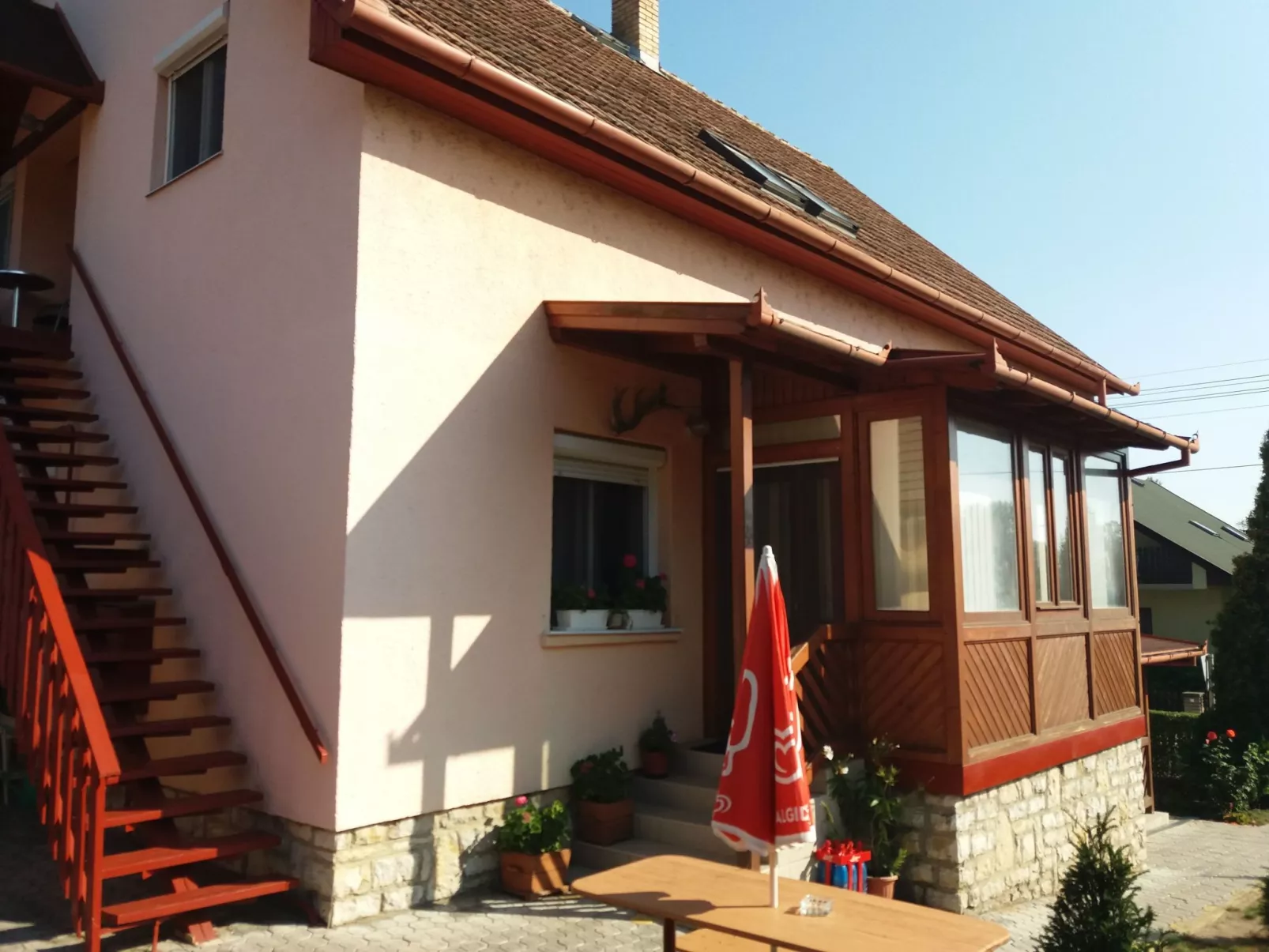 Wohnung in Fonyód mit Grill und Garten