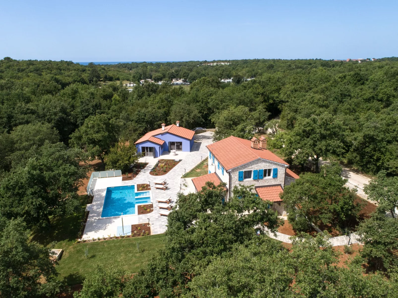 Villa Irena Funtana-Buiten