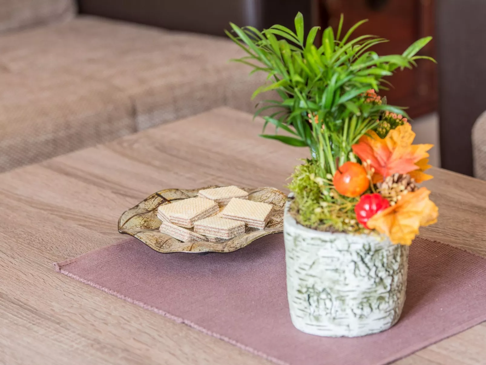 Appartement in Soline mit Großer Terrasse-Binnen