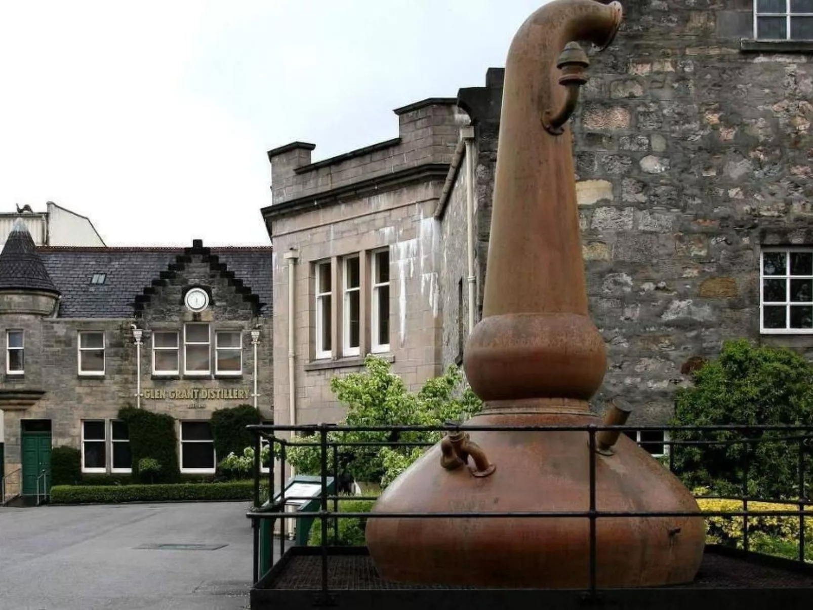 Großes, schottisches Landhaus an der Whiskystraße-Buiten