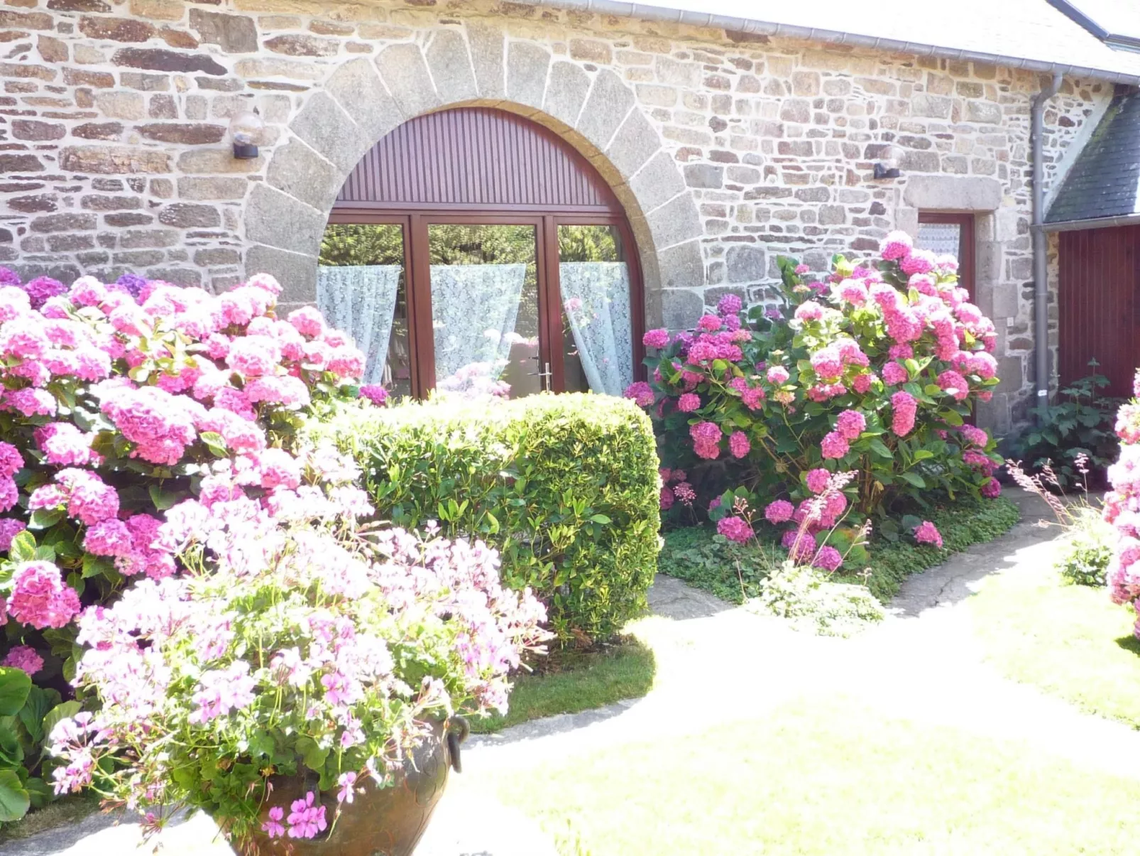 Eine kleine Oase der Ruhe am Meer