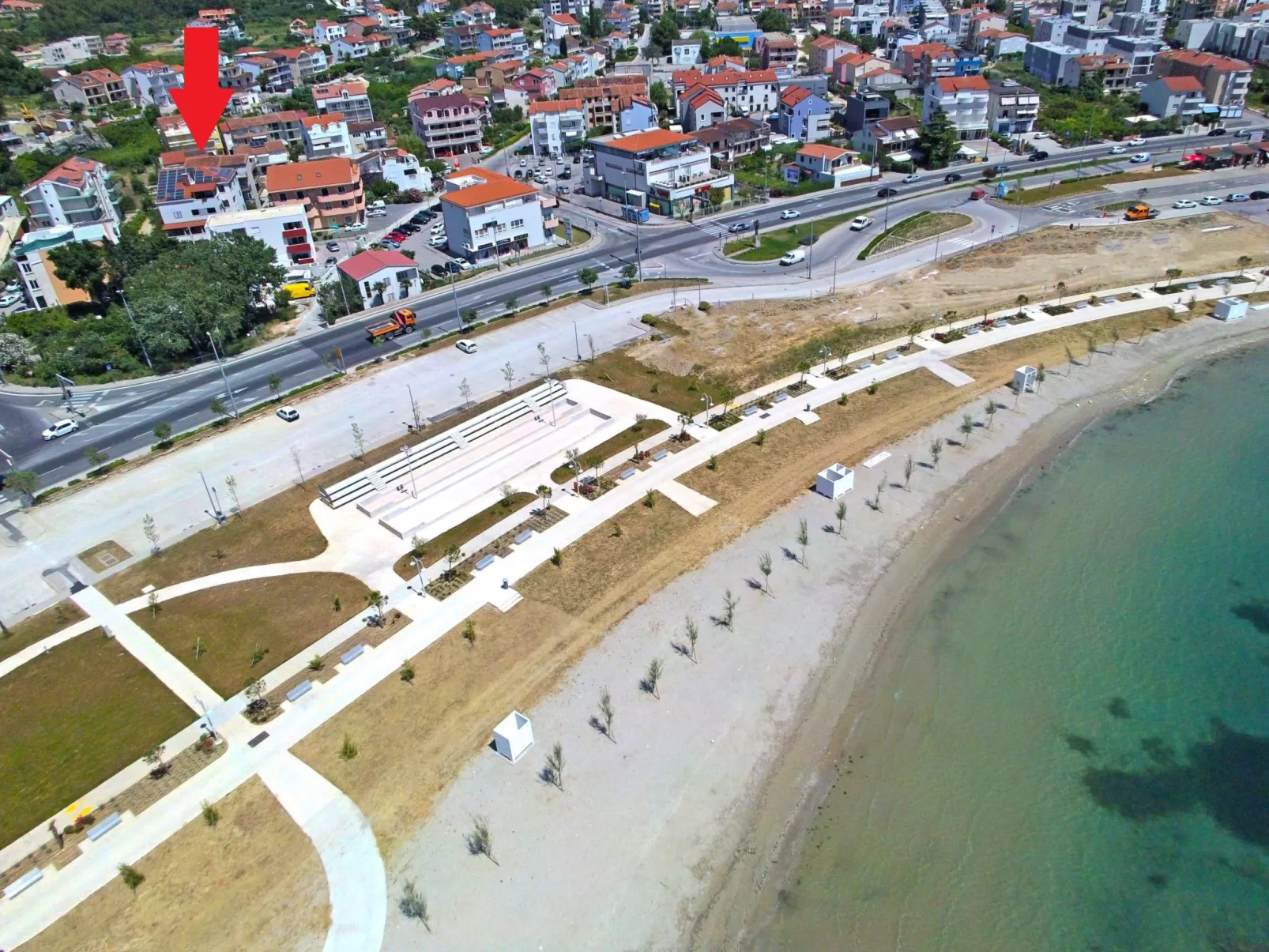 Für sechs Personen mit Terrasse