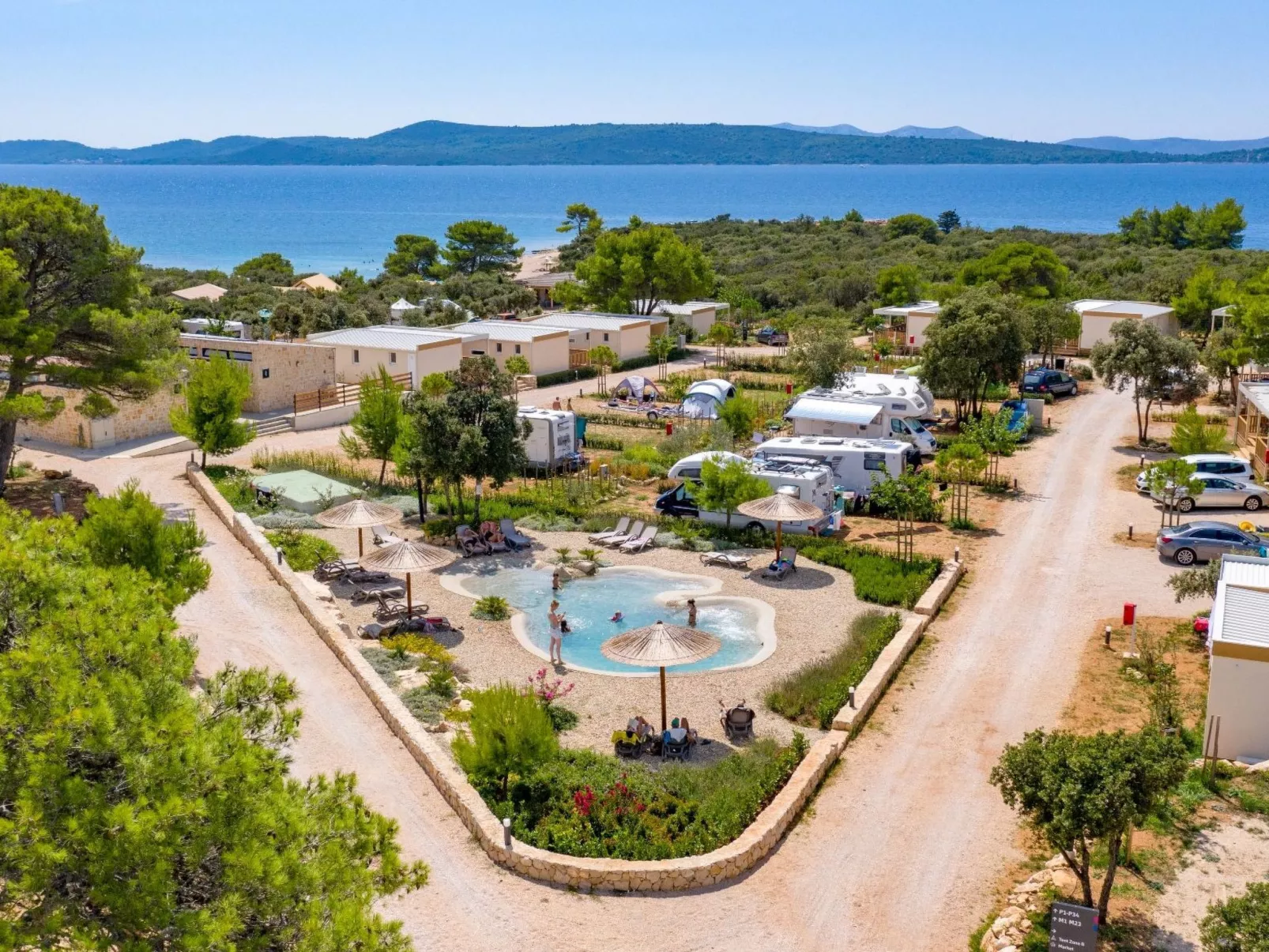 Mobilheim direkt am Strand
