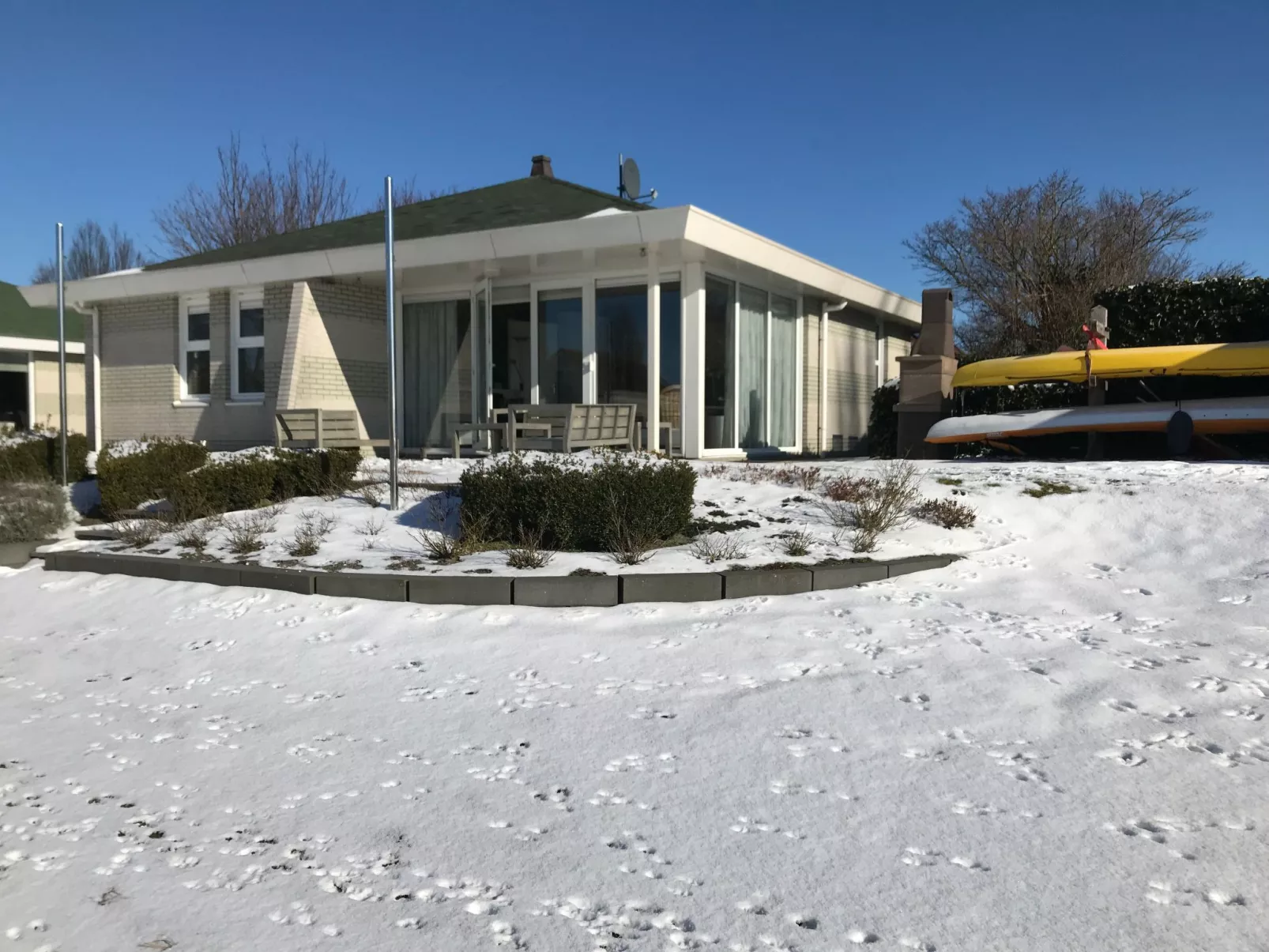 Starvilla in Makkum mit Sauna und schöner Aussicht-Buiten
