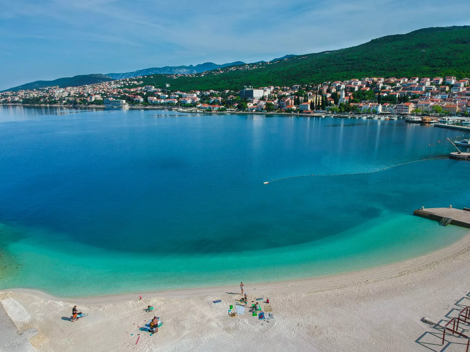 In Selce mit Balkon-Omgeving