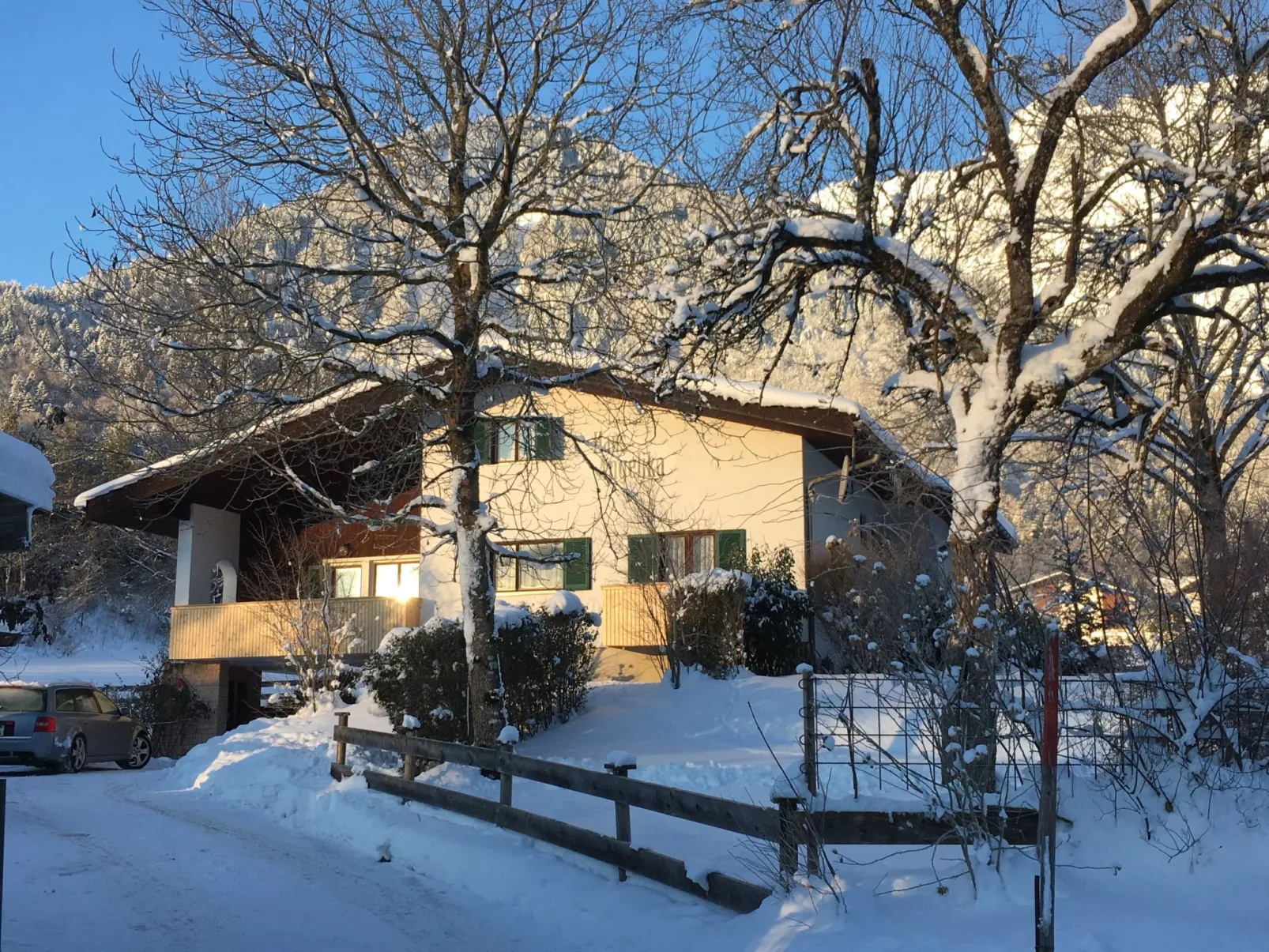 Wohnung in Vandans mit Offenem Kamin-Buiten