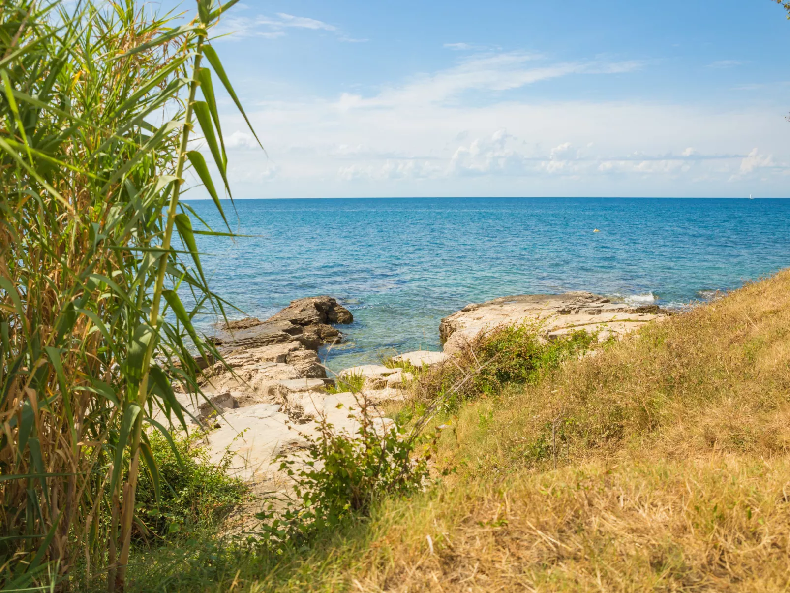 Mit beheiztem Pool und Meerblick