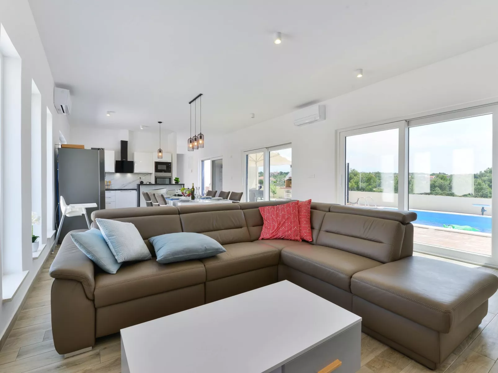 Villa in Vrsi 01 mit beheiztem Pool - TA Leut Agency-Binnen