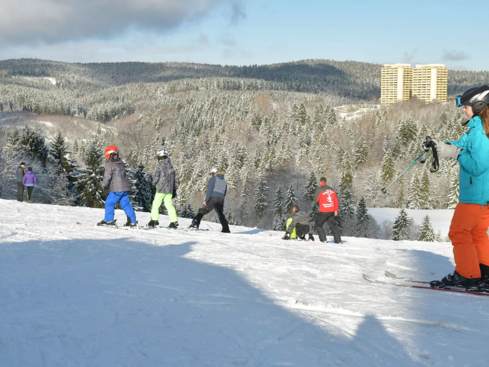 Mit Garten und Spielplatznutzung