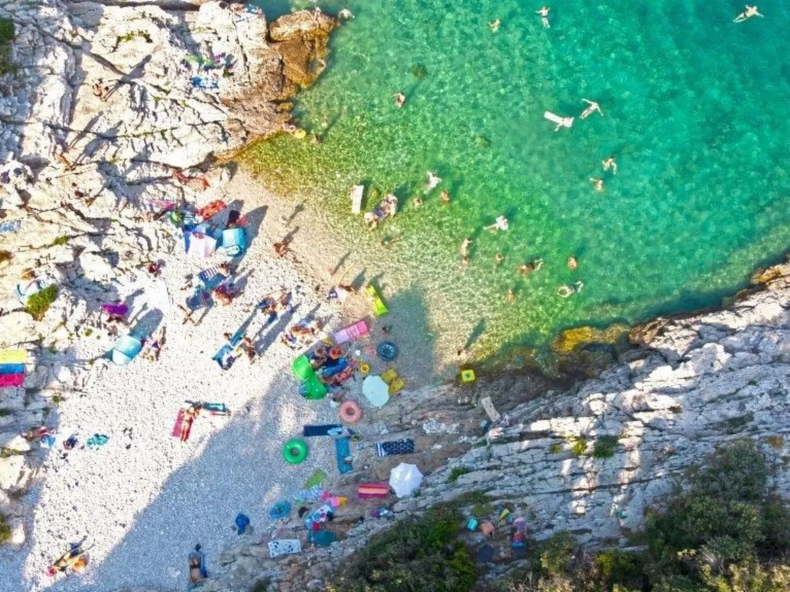 Ruhige Wohnung in dem charmanten Dorf Škitača-Buiten