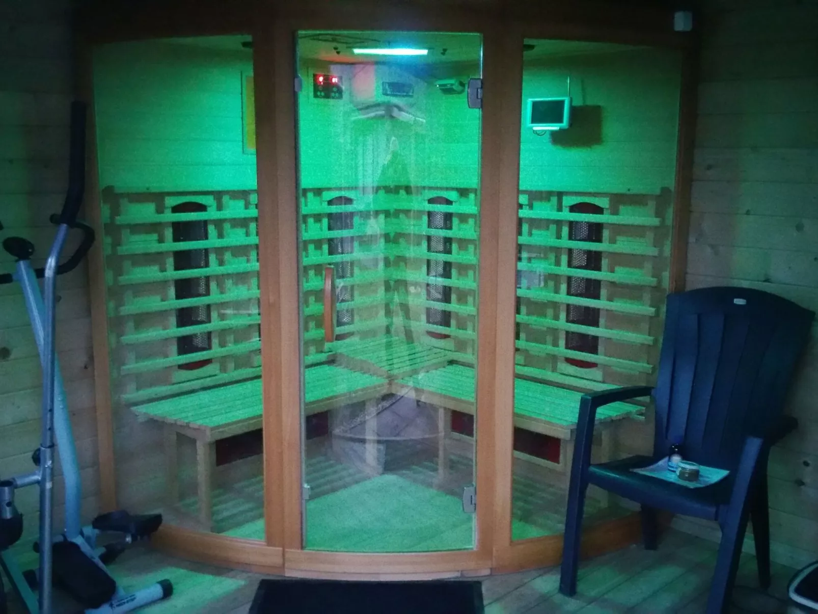 "Ferienhaus mit Jaccuzi"-Buiten