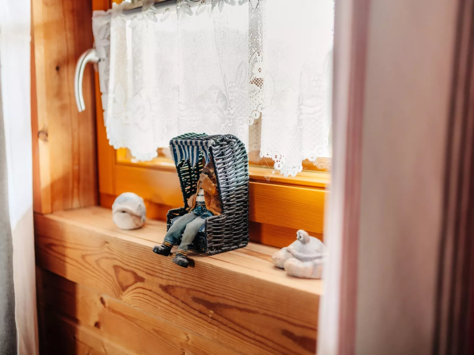 Wunderschönes Blockhaus mit Terrasse