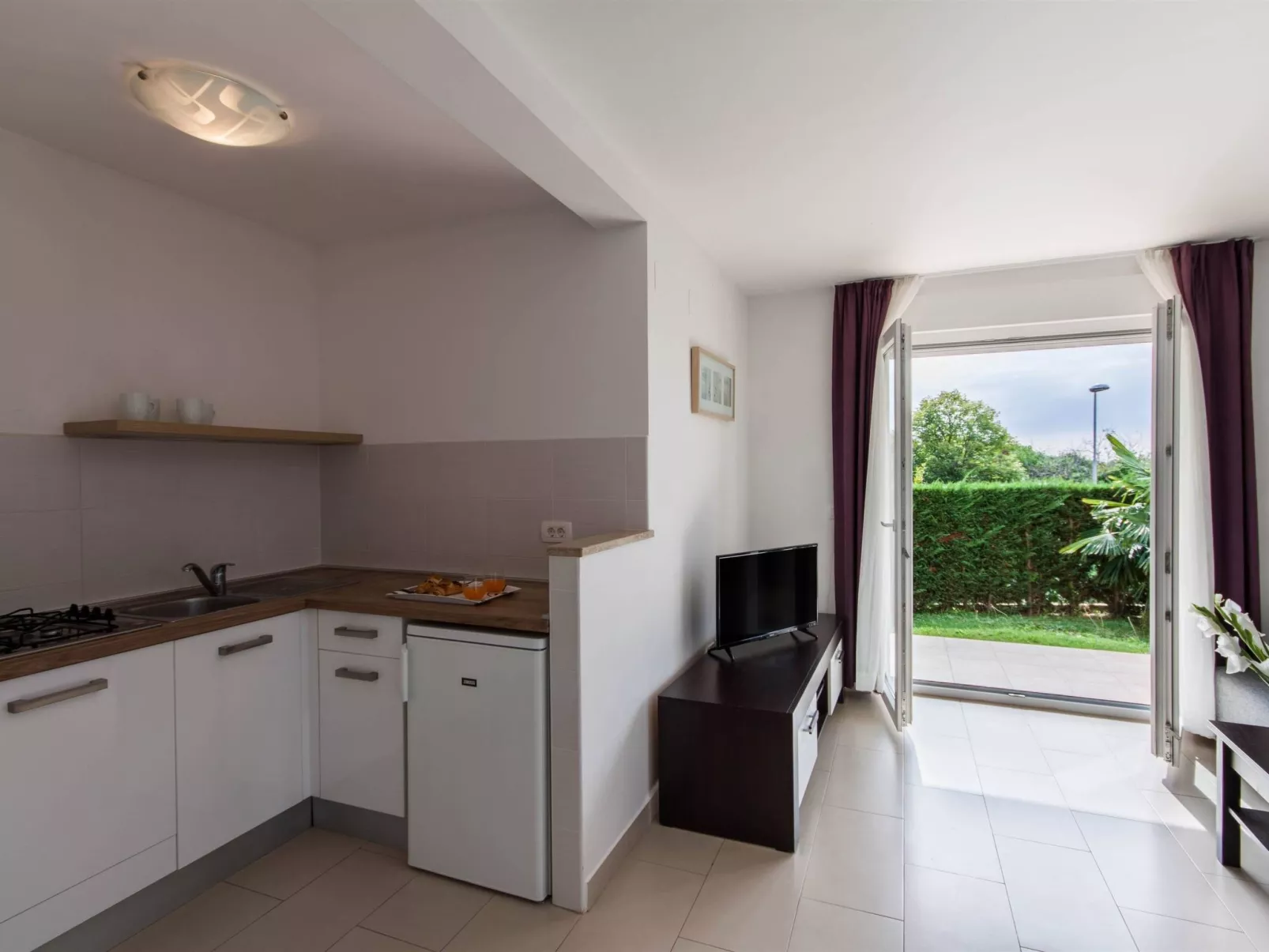 Mit privatem Garten und Terrasse