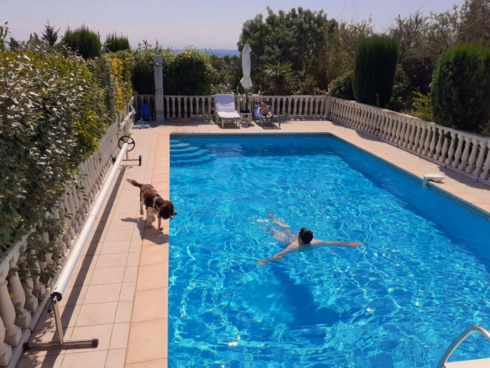 In La Livinière mit Großer Terrasse