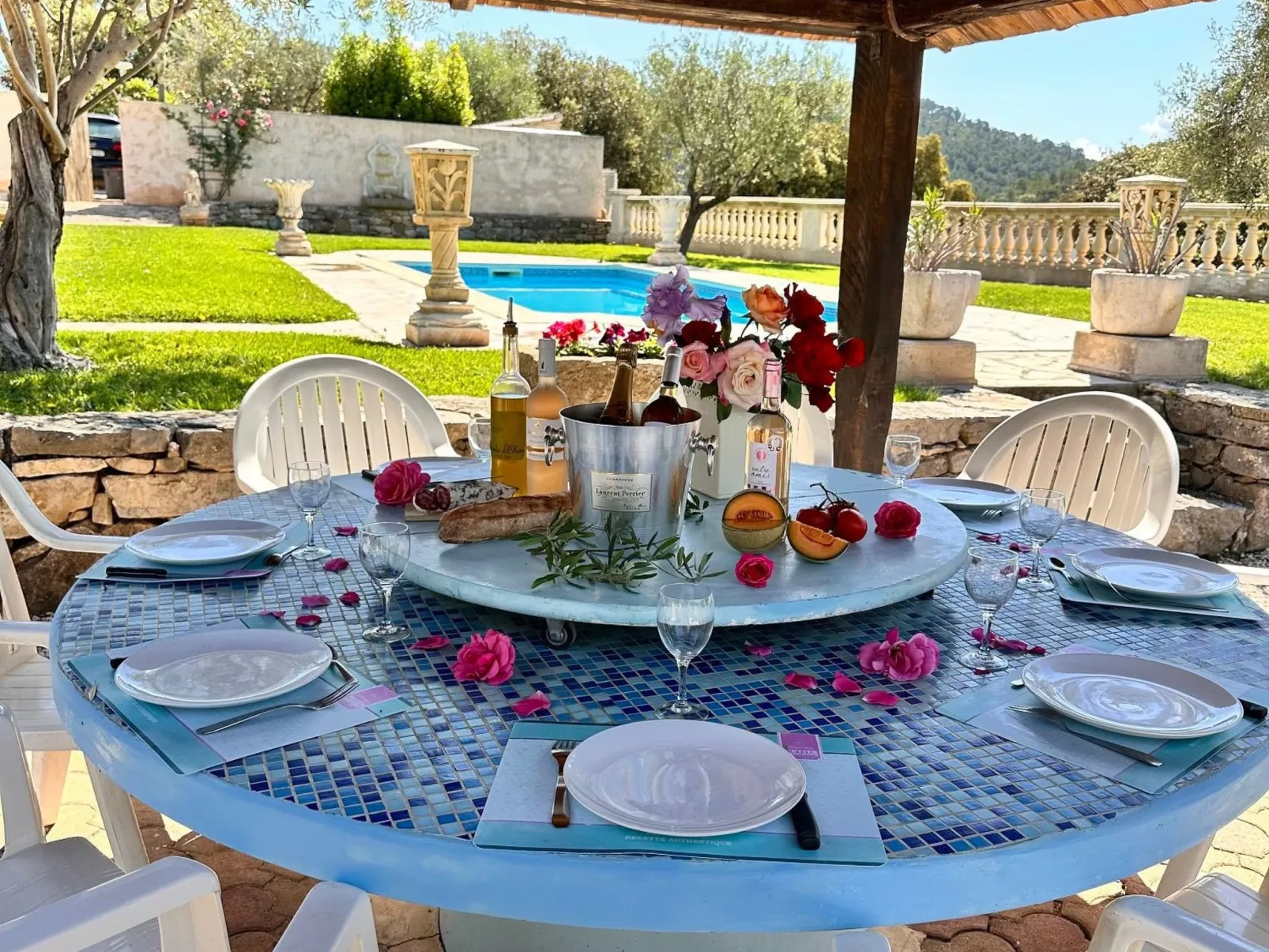 Beheizter Pool ab Mitte April