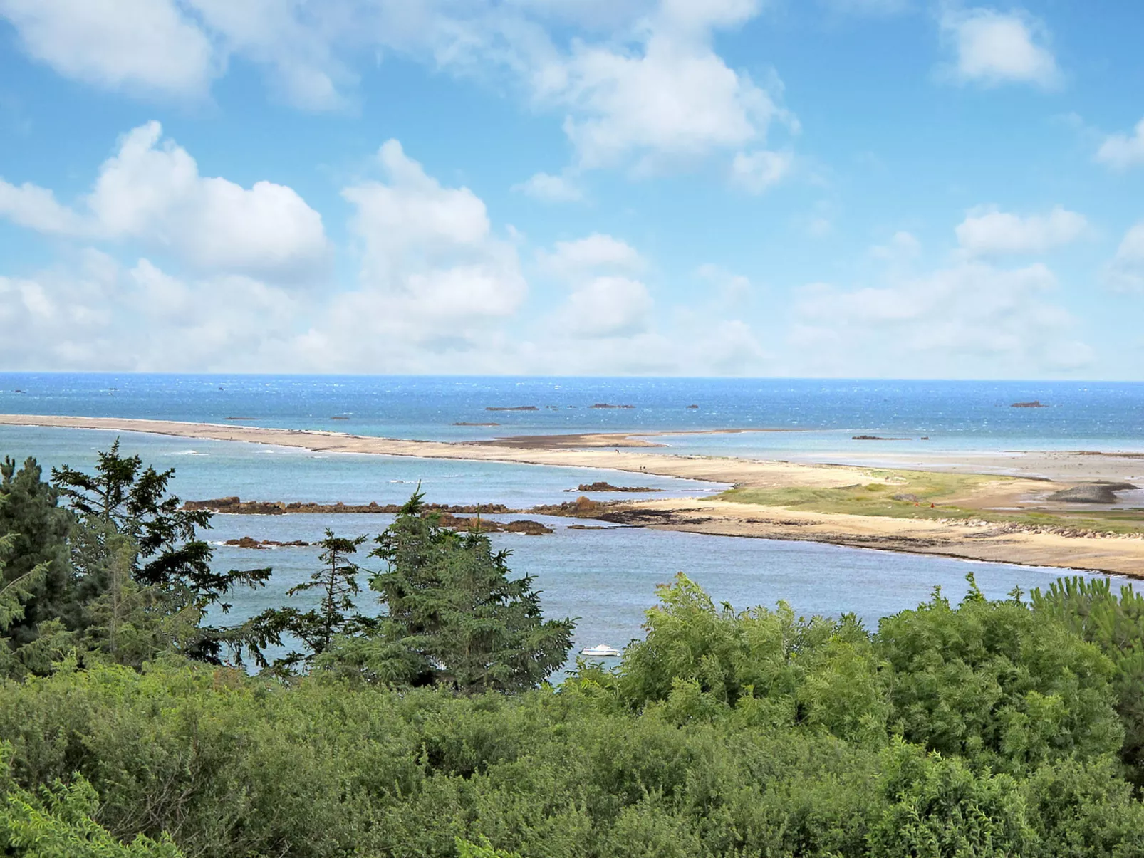 Les Chardons Bleus Sauna Jacuzzi Meerblick-Omgeving
