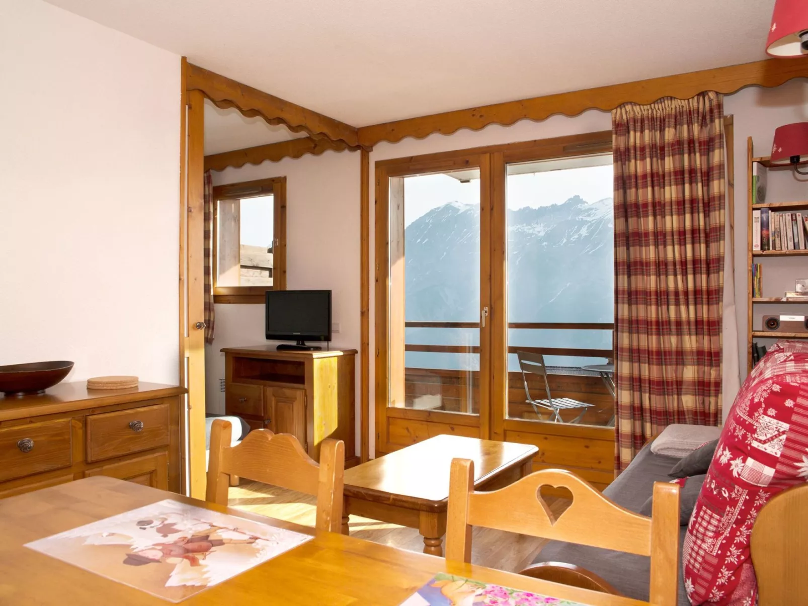 Wohnung direkt an der Piste, Schwimmbad, Sauna