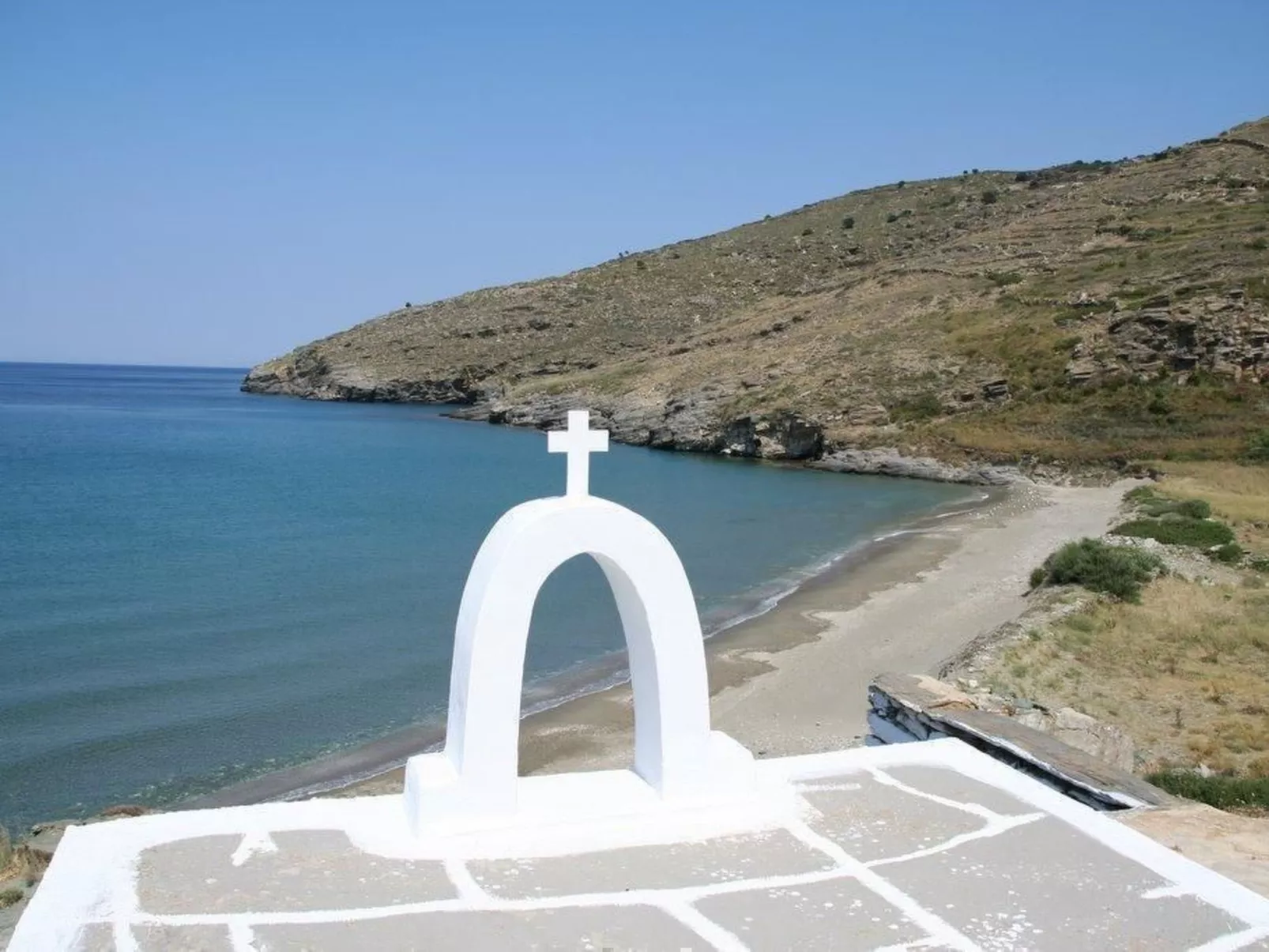 Ferienvilla "Anemos" mit Infinity-Pool-Buiten