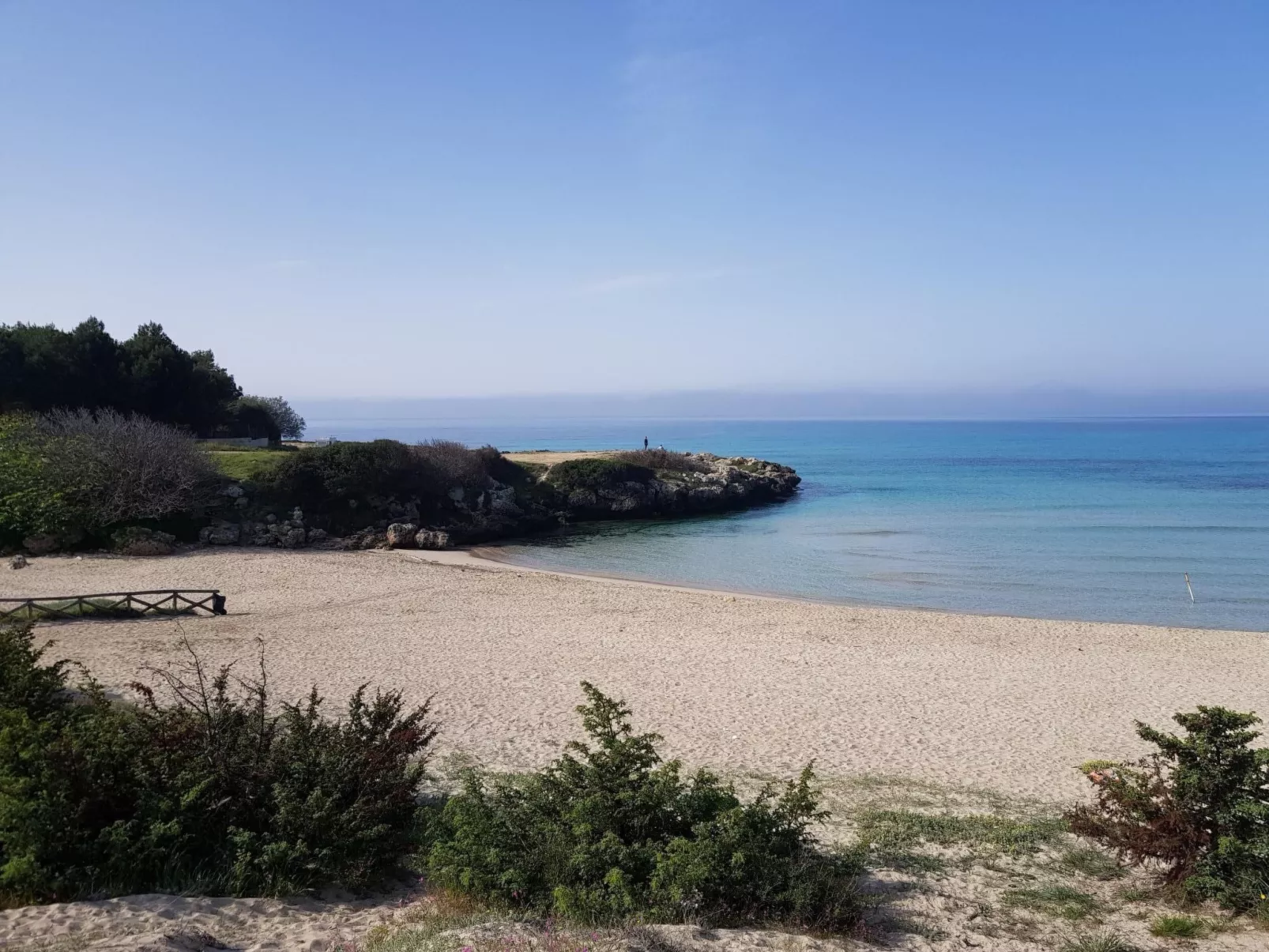 In Pulsano mit Garten