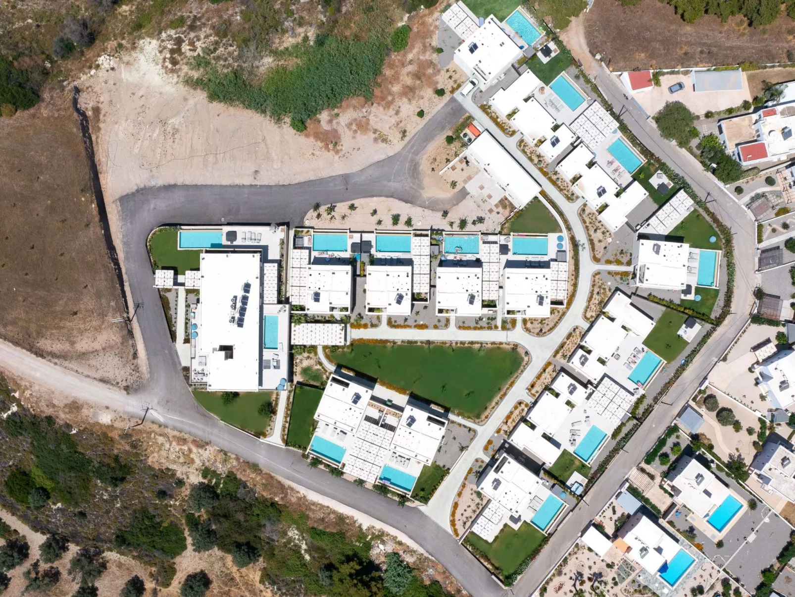 Ferienvilla Aquamarine mit Schwimmbad-Buiten