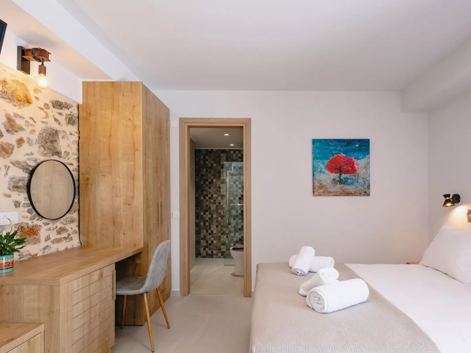 Berghütte "Kedros Villa" mit Bergblick-Binnen