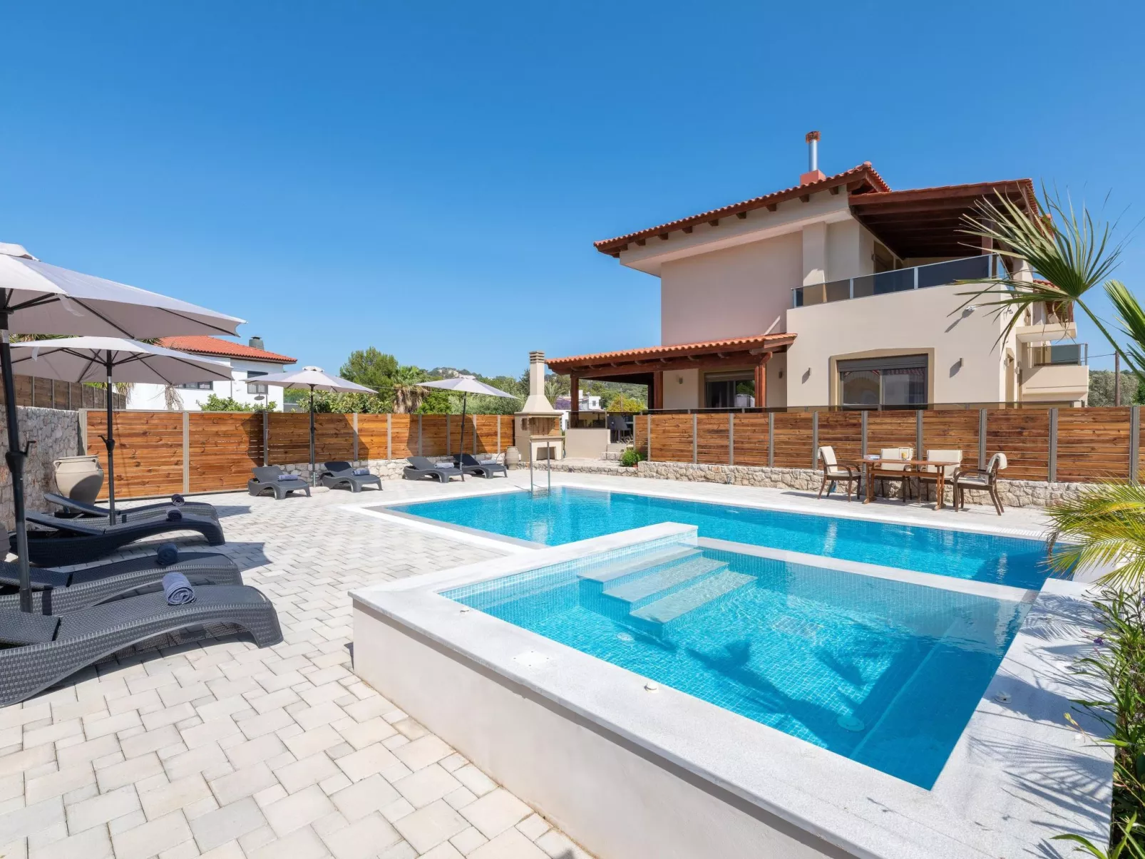 Luxus-Villa Panthea auf der Insel Rhodos-Buiten