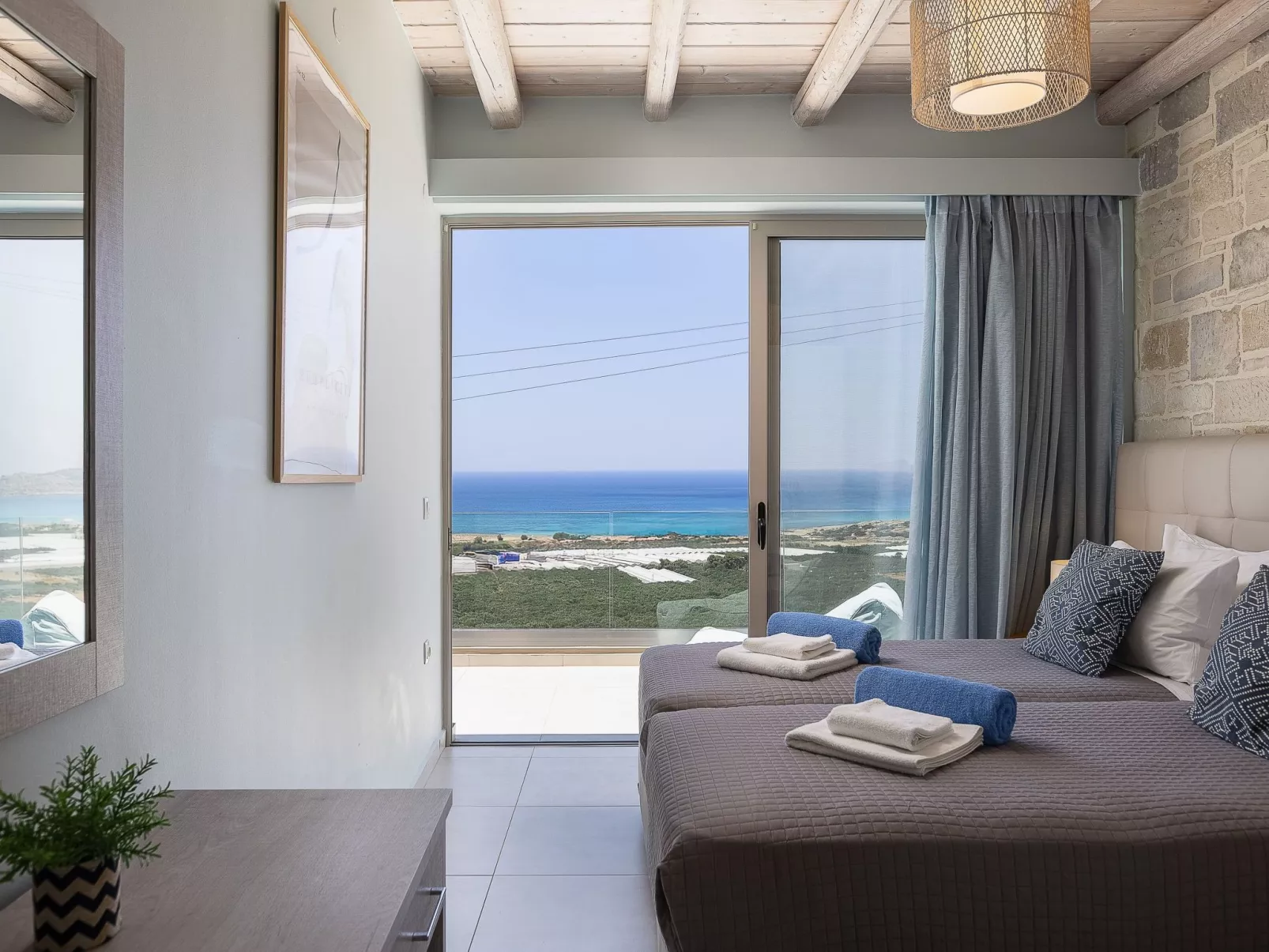 Villa Elpida I Meerblick, ''beheizter'' Pool