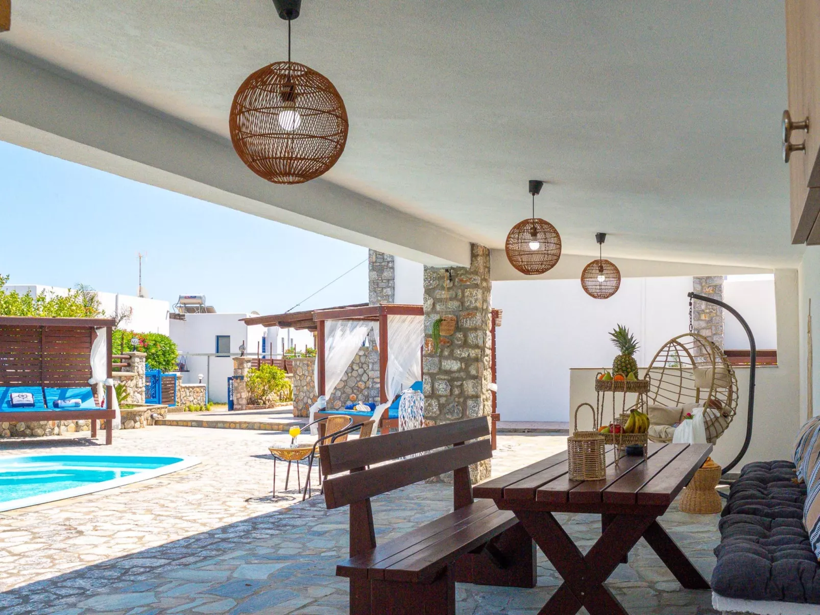 Villa Maripaul im Dorf Pefki-Binnen