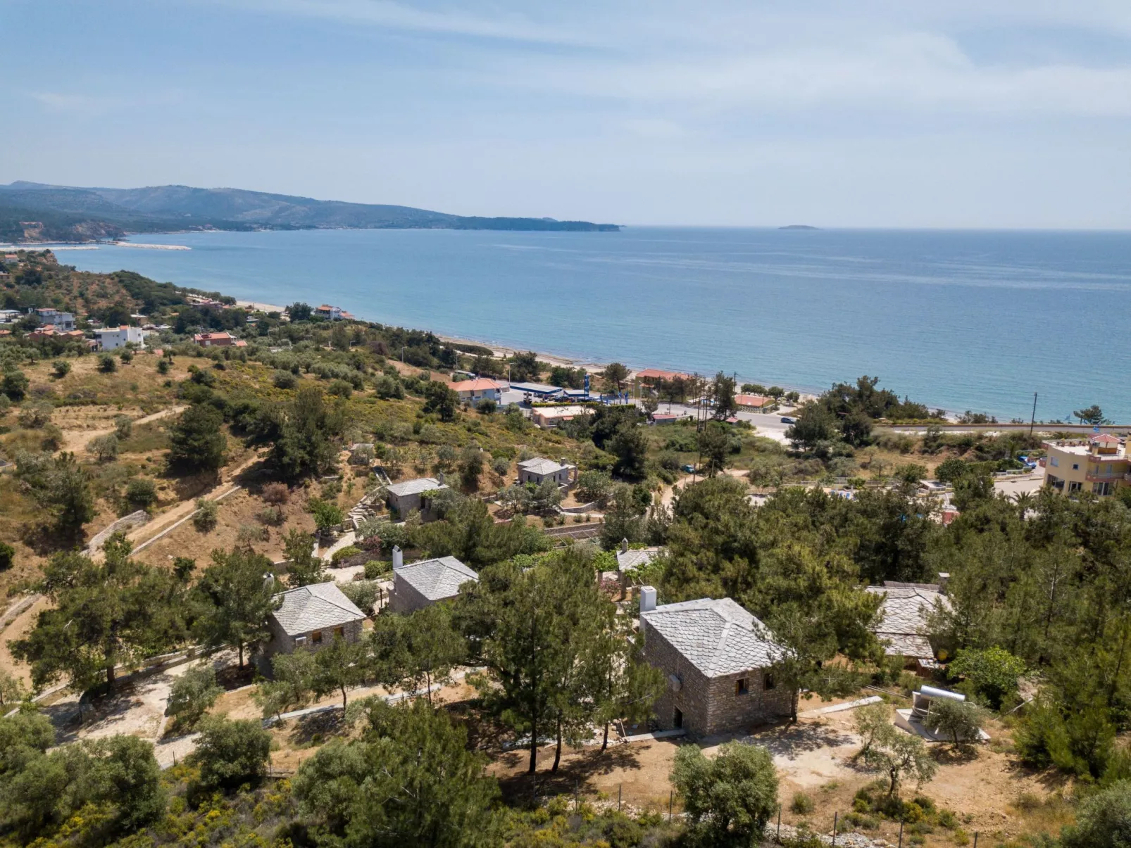 In Thasos mit Garten und Terrasse