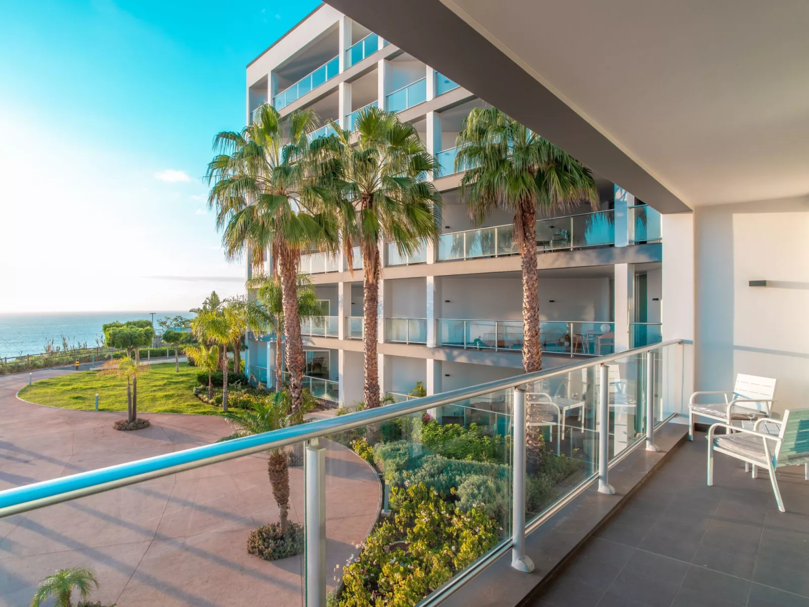 Wohnung "Madeira Palace Erste Linie"-Buiten