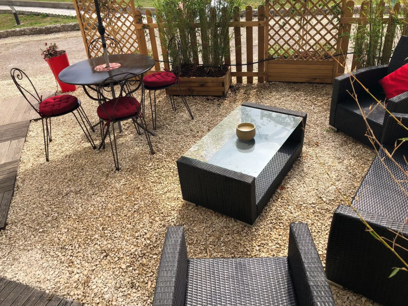 Cottage de la tour duplex 100m2 mit Pool Azay le rideau-Binnen