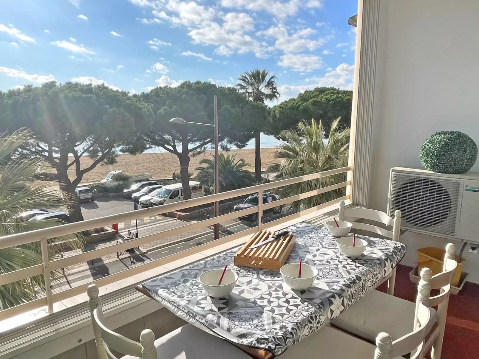 Appt T3 - Klima - Blick aufs Meer - Face plage - Ste Maxime