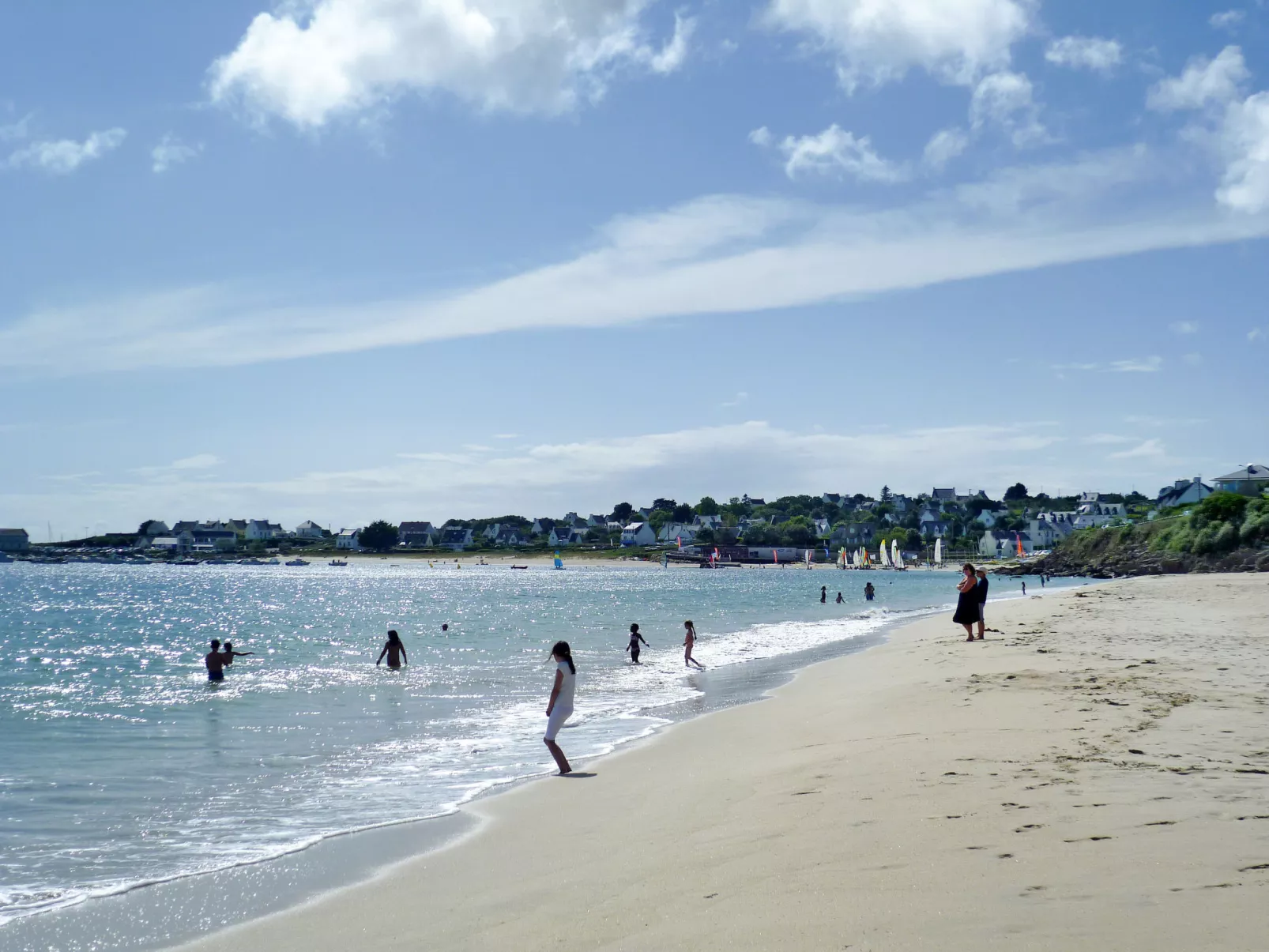 Tolles Ferienhaus in Esquibien mit Großem Garten-Omgeving